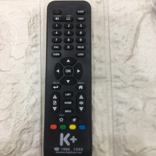ĐIỂU KHIỂN ĐẦU THU K+ 19001592 kèm pin