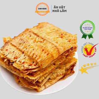 Mực Cán Tẩm Gia Vị Nguyên Con Loại 1 Ngon Cực Hũ 300g - Đồ Ăn Vặt Nhà Làm