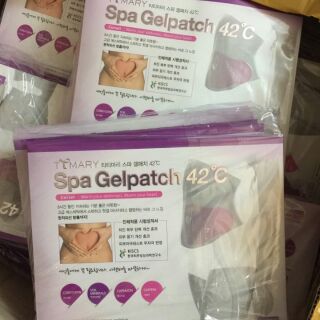 Miếng Dán Tan Mỡ Bụng Spa Gel Patch 42°C Hàn Quốc (1 Hộp 5M)