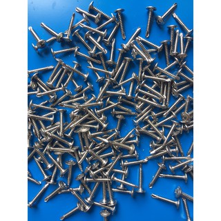 Vít tự khoan inox, bộ 300 vít tự khoan inox 2F đầu dù