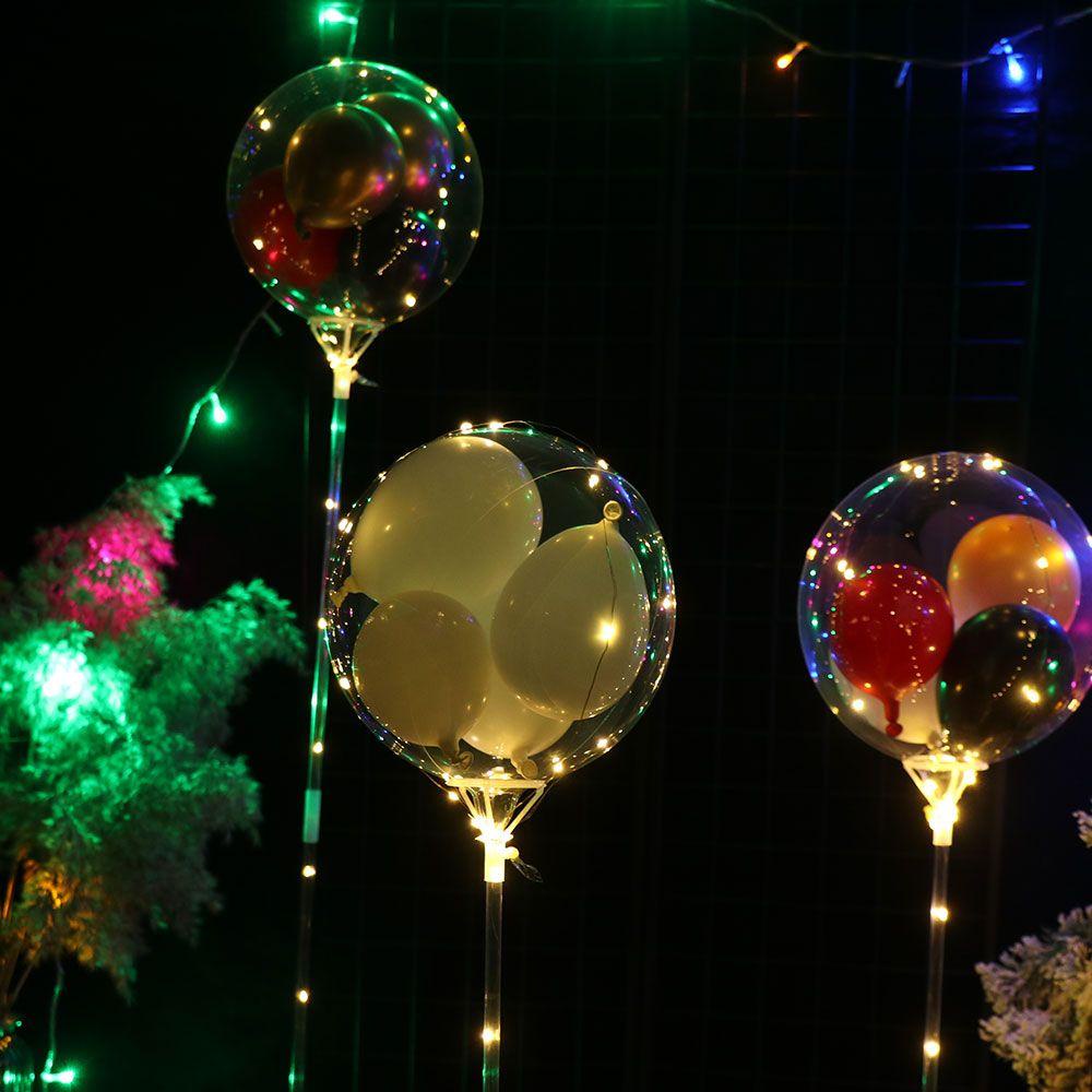 LAKAMIER Bobo Bong Bóng Dạ Quang Trang Trí Tiệc Sinh Nhật Đẹp Mắt