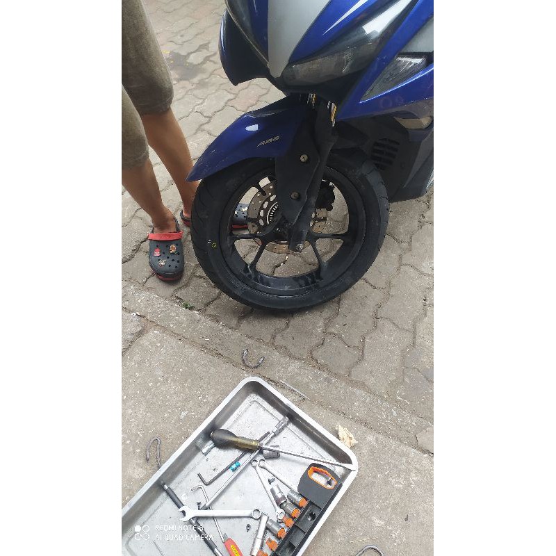 Lốp  xe dunlop lắp NVX