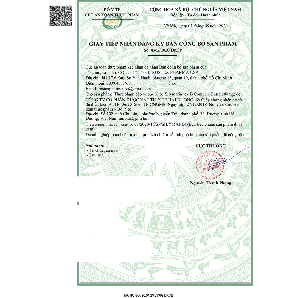 Viên uống bổ gan Silymarin Tex mát gan, giải độc gan - Hộp 100 viên [Silymarin Tex Đỏ]