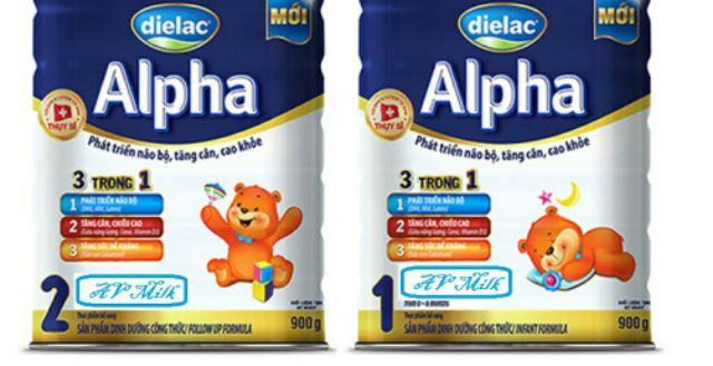 Sữa Dielac Alpha 1 và 2 900g