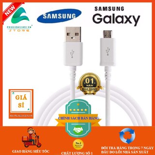 [Chính Hãng] Cáp Sạc ZIN,Dây Sạc Samsung Chính Hãng Chân Micro-USB Sạc Nhanh Bảo Hành 12 Tháng.