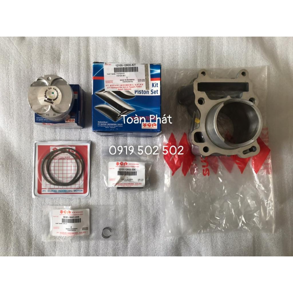BỘ LÒNG SƠN ZIN SATRIA FI / RAIDER FI - PISTON FI - LÒNG ZIN FI - SATRIA/RAIDER FI CHÍNH HÃNG SUZUKI INDONESIA