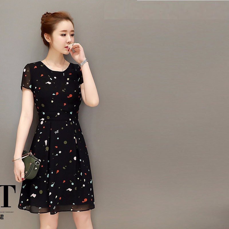 ĐẦM XÒE HỌA TIẾT TAY CON -KS165