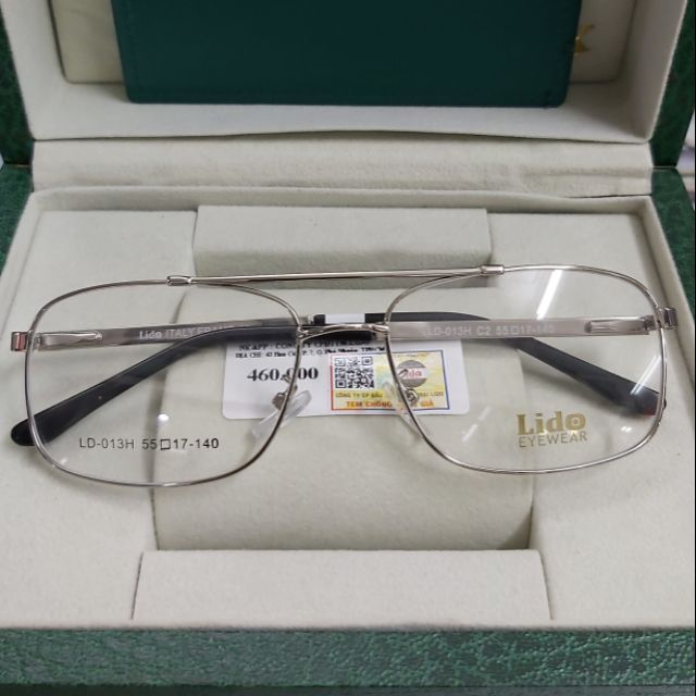 [Hàng chính hãng] Gọng kính LIDO titanium Italy Frame