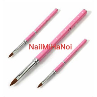 Cọ đắp đắp móng bột ,đắp hoa ,Cọ chuyên dụng chất liệu cọ lông chồn siêu tốt