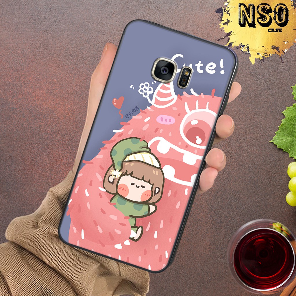 HÀNG HOT  Ốp SamSung Note5 - S6 - S6 Edge - S7 - S7 Edge In hình Cute