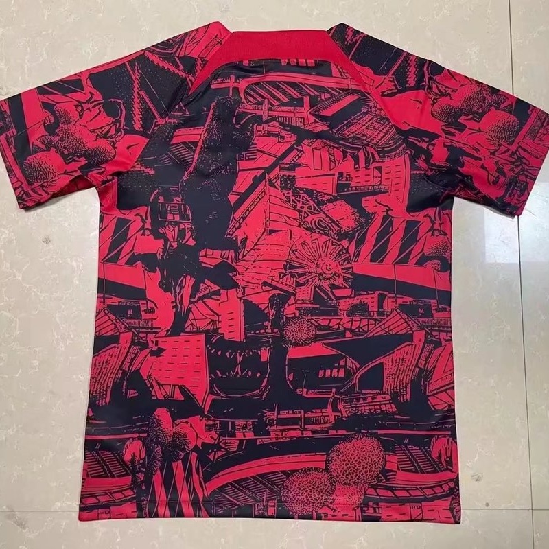Áo Thun Thể Thao Tay Ngắn In Logo Đội Tuyển Atletico Madrid S-XXL Size 22-23