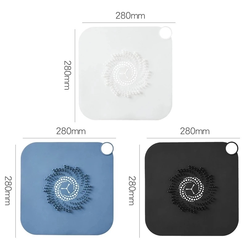 1 Nắp Silicone Đậy Cống Thoát Nước Cho Nhà Tắm / Nhà Bếp