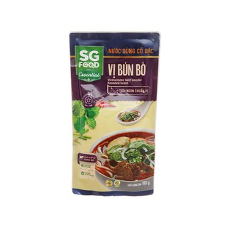 Nước dùng cô đặc vị bún bò SG Food gói 180g