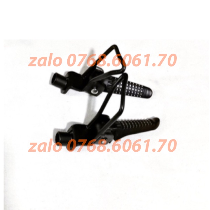 Gác chân sau phụ exciter150 ex15 nhôm găn trực tiếp