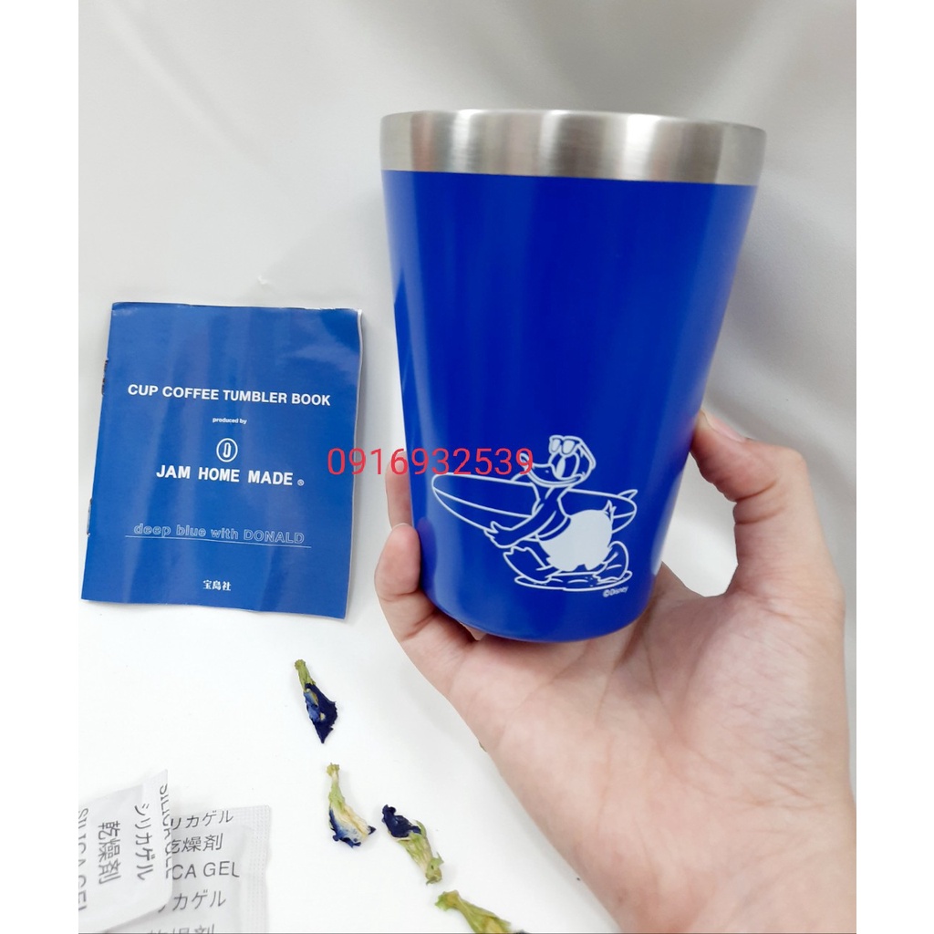 Ly Inox giữ nhiệt 450ml Nhật bãi dày dặn bền đẹp - Gia Dụng Nhật - Cobala Store