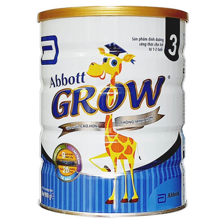 [Freeship] Sữa Abbott Grow số 3 900gr (cho trẻ 1-2 tuổi) _Hàng mới,có sẵn