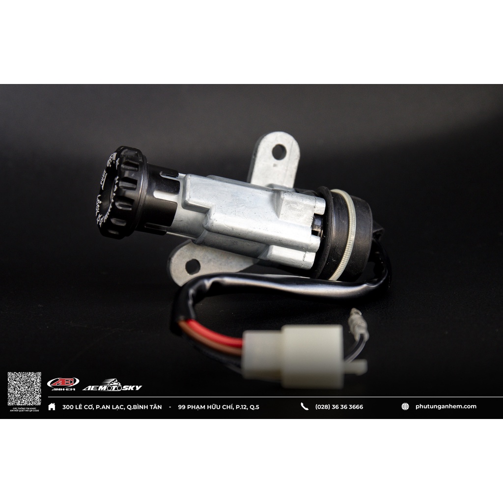 Khóa máy (bộ) 8 cạnh (YAZ - Apido)  YAZ125-1094