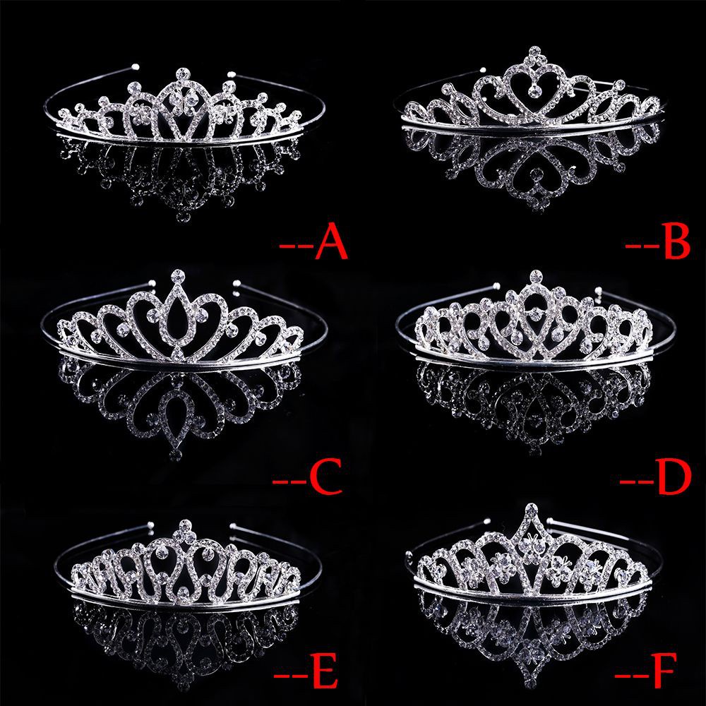 Vương miện cài tóc hình bướm / trái tim thời trang chất lượng cao cho cô dâu