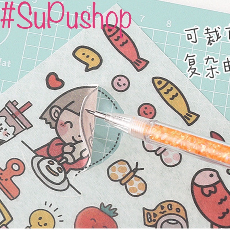 BÚT DAO CẮT WASHI, STICKER NHỎ GỌN SIÊU CƯNG