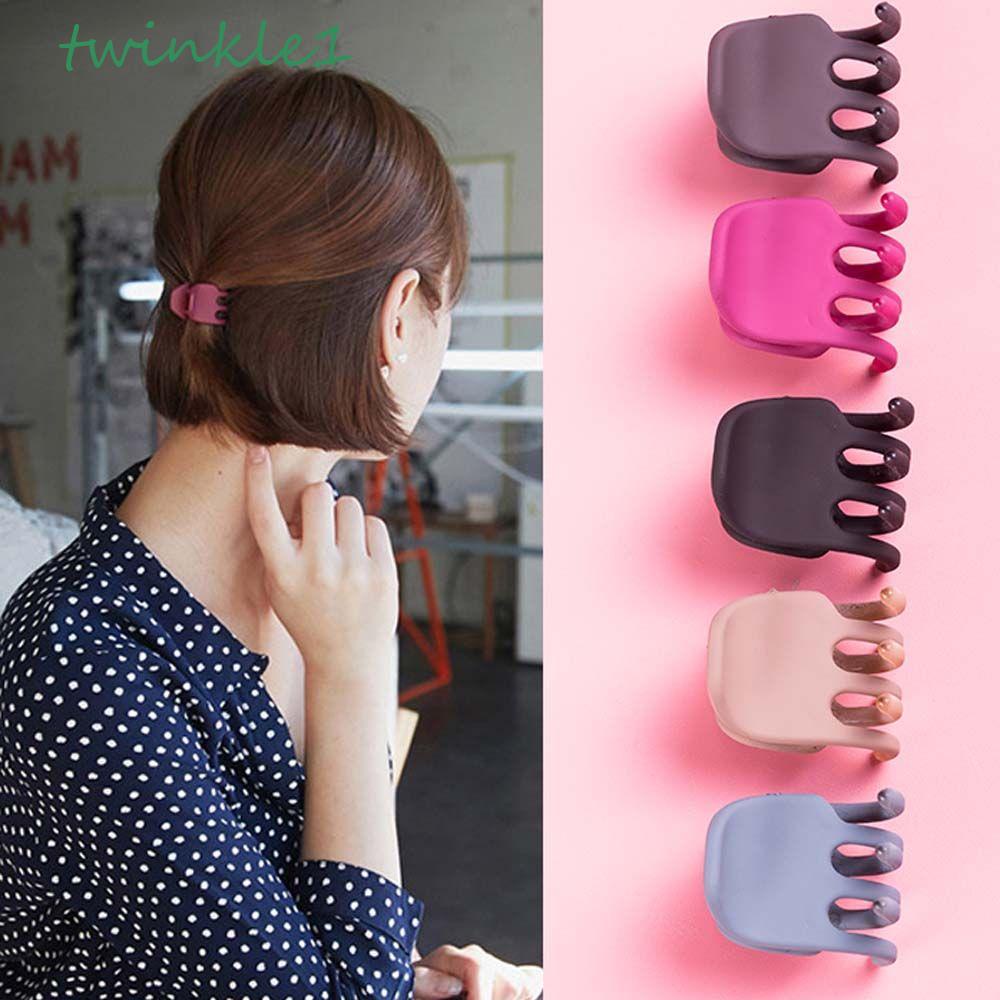 Kẹp Tóc Càng Cua Bằng Acrylic Lấp Lánh Thời Trang Cho Nữ DIY
