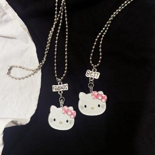 Dây Chuyền Mặt Mèo Hello kitty Dễ Thương