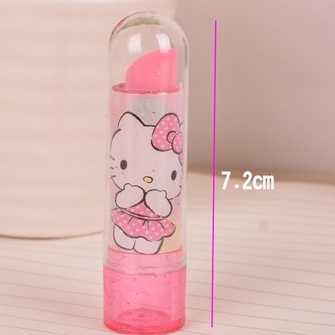 Tẩy Hình Thỏi Son Hello Kitty Cao Cấp - Tẩy Xinh Cho Bé
