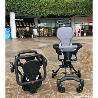 Xe đẩy cho bé có đệm, Xe đẩy gấp gọn em bé đi du lịch siêu gọn nhẹ giá rẻ nhất miền bắc