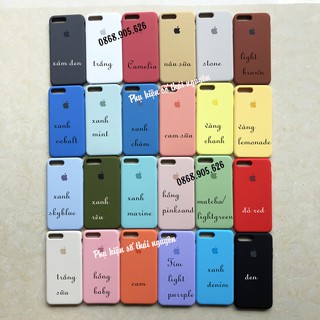 Ốp chống bẩn Silicon Case  Iphone 6/ 6s / 6plus / 6splus / 7/7plus 8/8Plus / X / Xs Max ( Ốp chống bẩn)