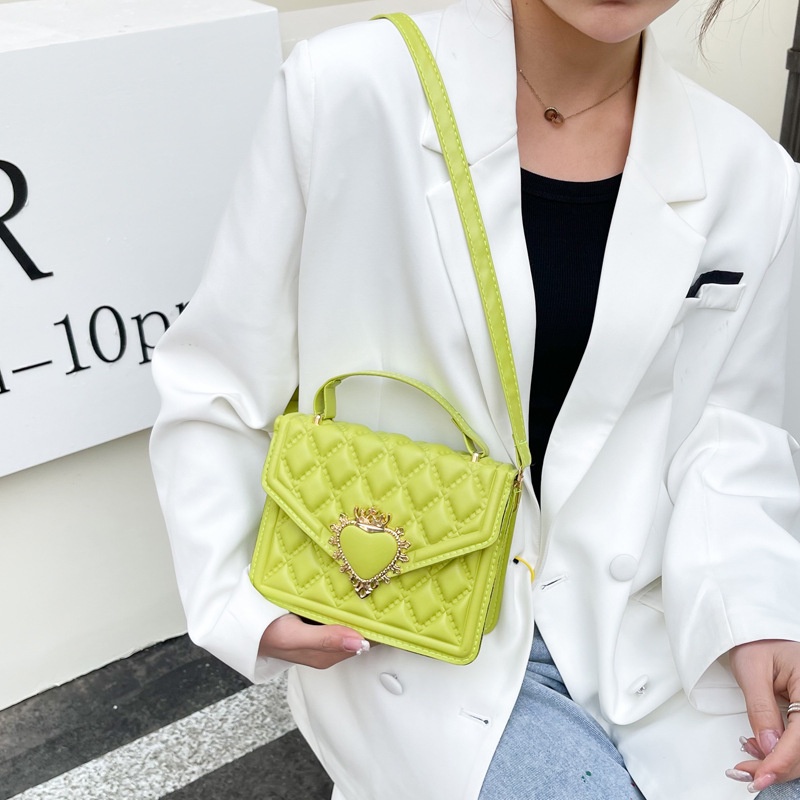 Túi Đeo Vai Hình Vuông Nhỏ Màu Trơn Thời Trang Hàn Quốc 2022