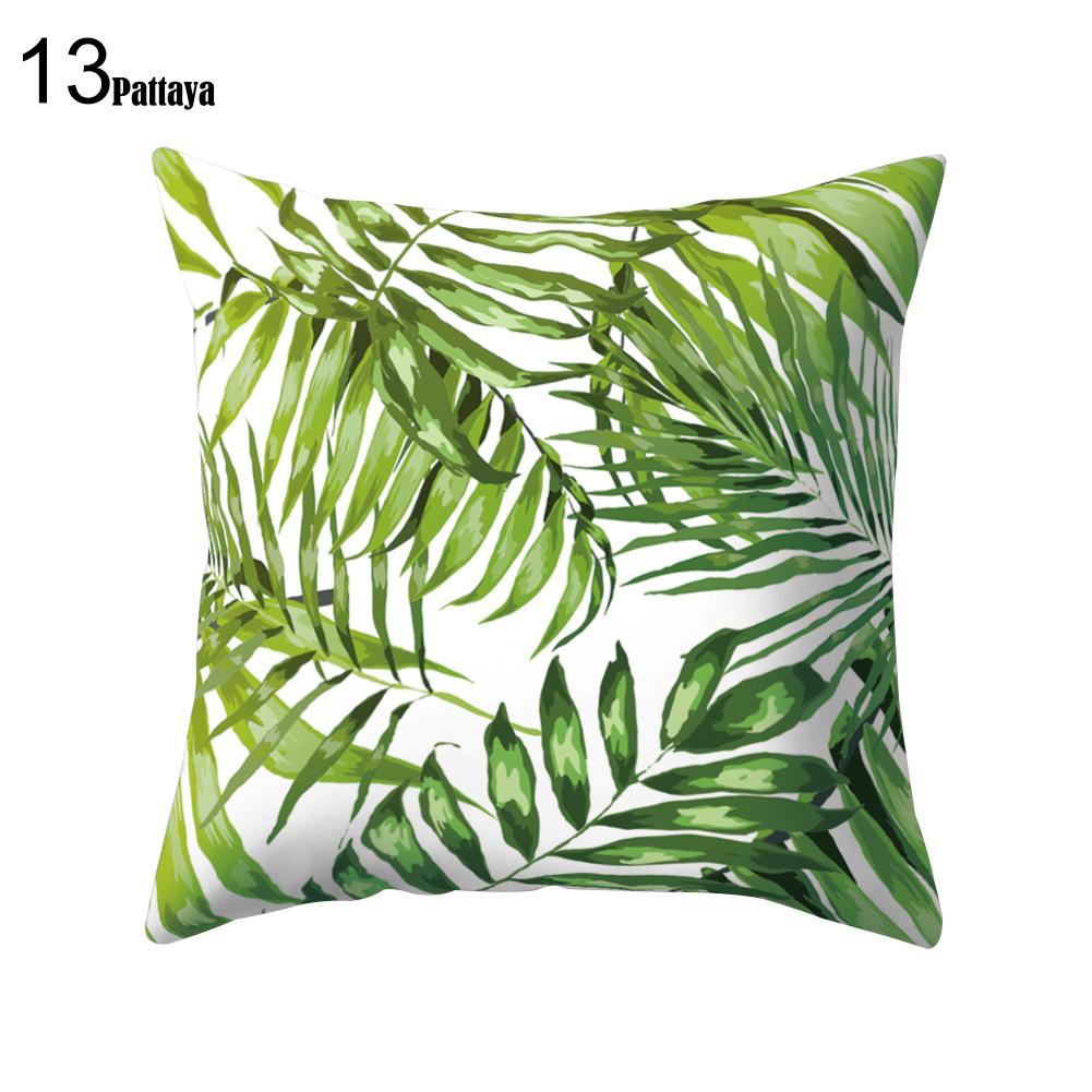 Vỏ gối sofa họa tiết hoa lá xinh xắn 45cmx45cm | BigBuy360 - bigbuy360.vn