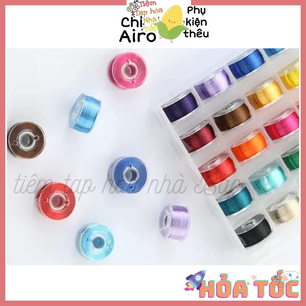 Chỉ Tơ Bóng Phản Quang Thêu Kpop Idol - Face Doll - Quấn Triền Hoa