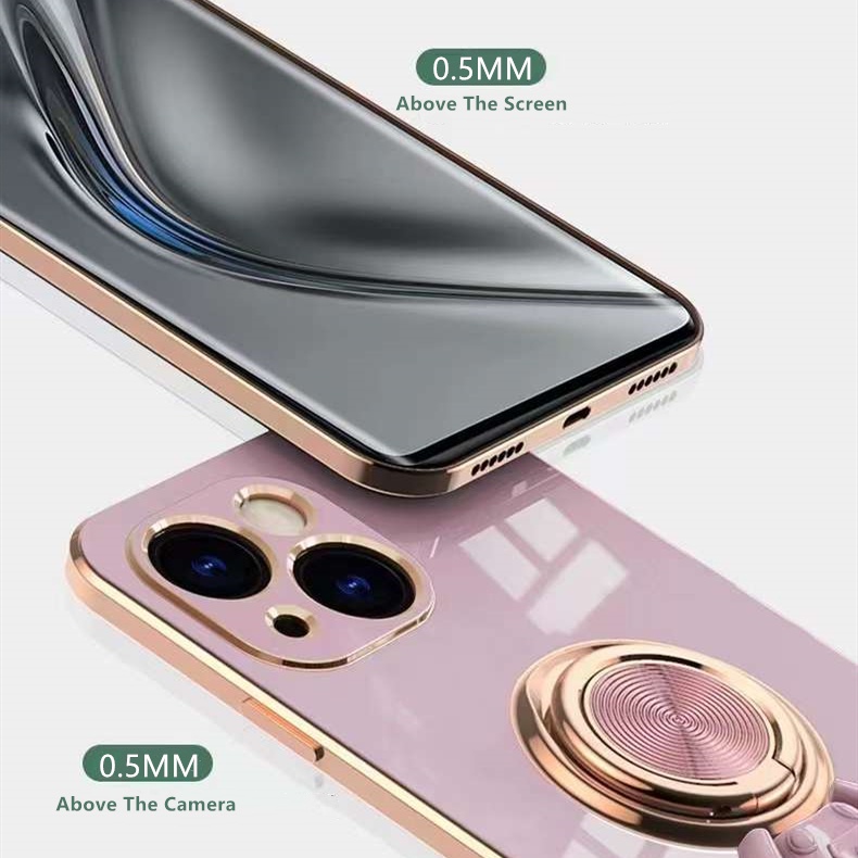 Ốp Điện Thoại Silicon Dẻo Tráng Gương Sang Trọng Chống Sốc Cho iPhone 13 12 Pro Max XS Max 11 Pro Max XR X 7 8 Plus 13 Pro