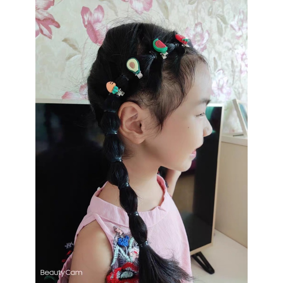 Kẹp Tóc Hoạt Hình Dễ Thương Cho Bé Gái