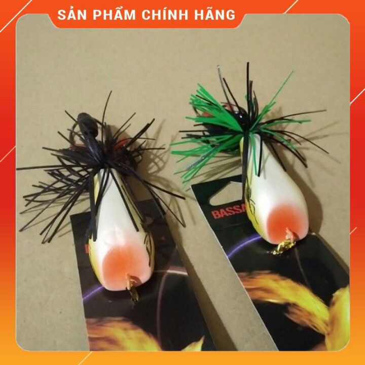Mồi Nhái Thái Giả 3D Mồi Câu Lure Nhái Nhảy Câu Các Loại Cá Săn Mồi Cực Nhậy Y Hình