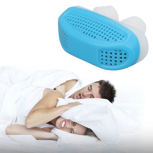 Chống ngáy ngủ 2.1 hiệu quả- Thiết bị đeo mũi chống ngáy 2in1 Anti Snoring &amp; Air Purifier -giadunghn1