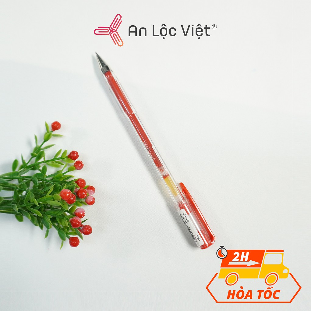 Bút Uniball UM 100 chính hãng nhiều màu xanh, đỏ, đen