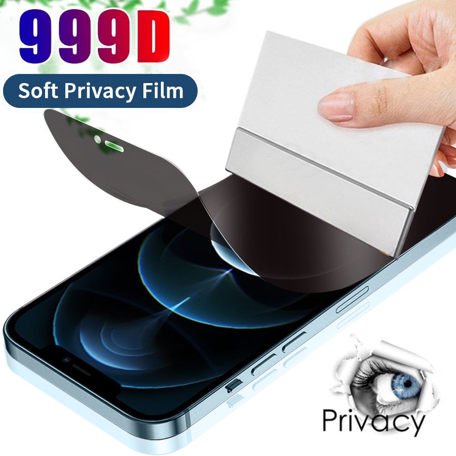 Miếng Dán Màn Hình Chống Nhìn Trộm Dành Cho iPhone 11 12 13 14 15 Pro Max 13 Mini X XS XR