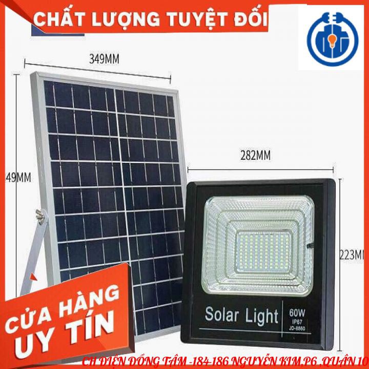 Đèn pha năng lượng mặt trời 30W