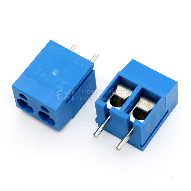 Set 10 Ốc Vít Thẳng KF300-5.0-2P KF300-2P 250V 16A 2Pin 5.0mm PCB 14-22A WG Chuyên Dụng