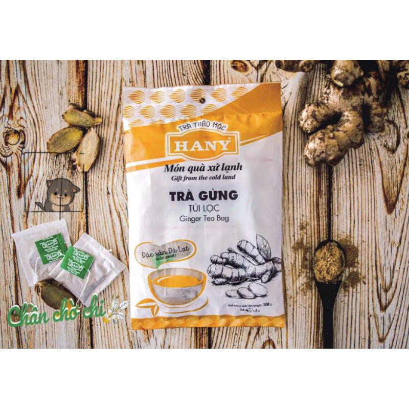 Trà Gừng HANY (gói 50 túi lọc) | BigBuy360 - bigbuy360.vn