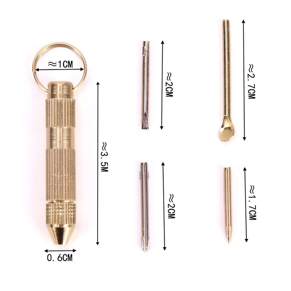 Bộ Dụng Cụ Lấy Ráy Tai Mini Bằng Thép Không Gỉ Đa Năng