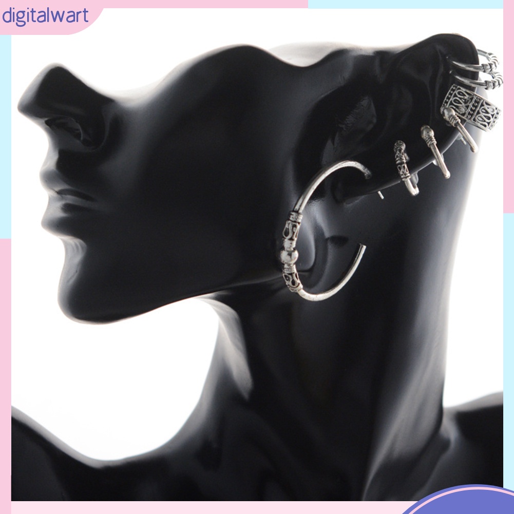 Set 7 Khuyên Tai Phong Cách Bohemian Cổ Điển Thanh Lịch Dành Cho Nữ