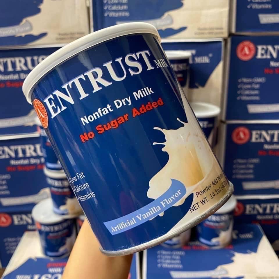 Sữa Bột ENTRUST (400gr) Cho Người Tiểu Đường date 2024