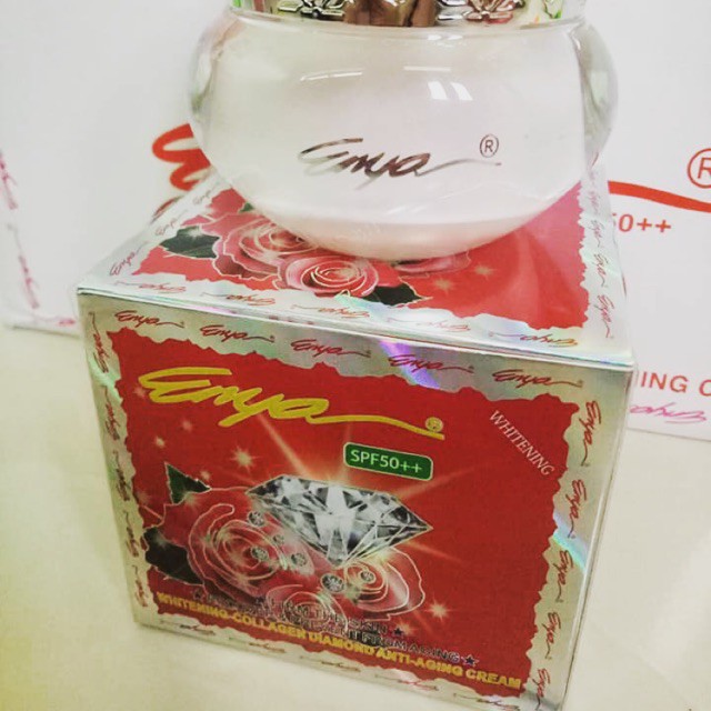 Kem ENYA Cao Cấp Tinh Chất Collagen Kim Cương (Tặng Kèm Serum Căng Bóng Và Mặt Nạ)