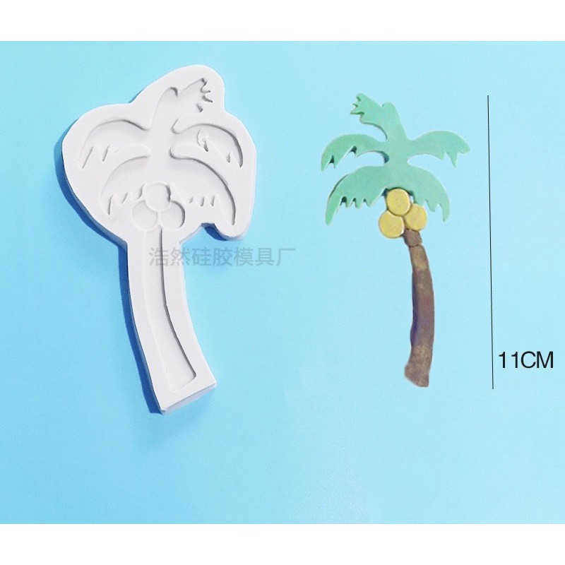 silicon cây dừa có trái
