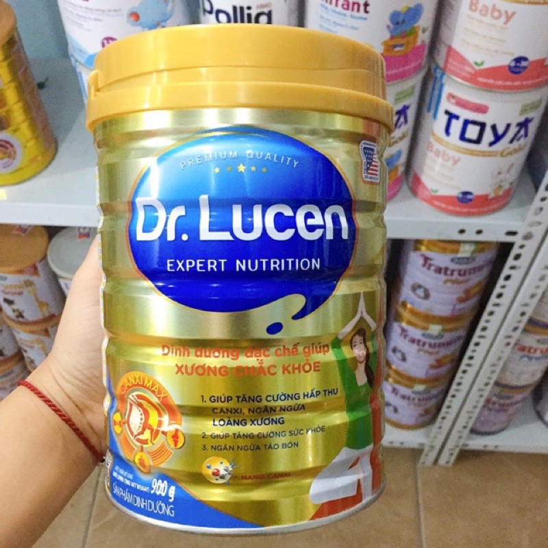 Sữa Dr.lucen Canxi Lon 900g [ date mới nhất ]