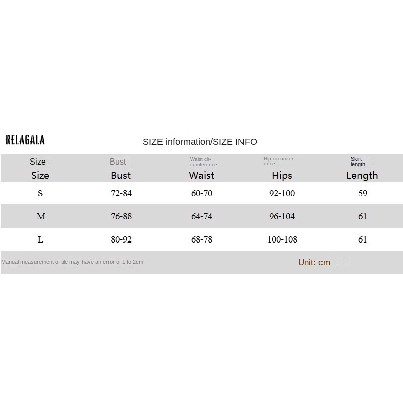 Đầm ôm Relagala hở lưng có dây đeo họa tiết hoa nhỏ thời trang cho nữ