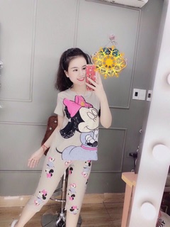 Bộ thun lạnh lửng