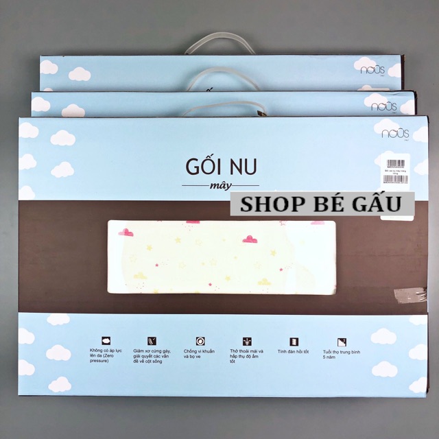 Gối cao su non Nous