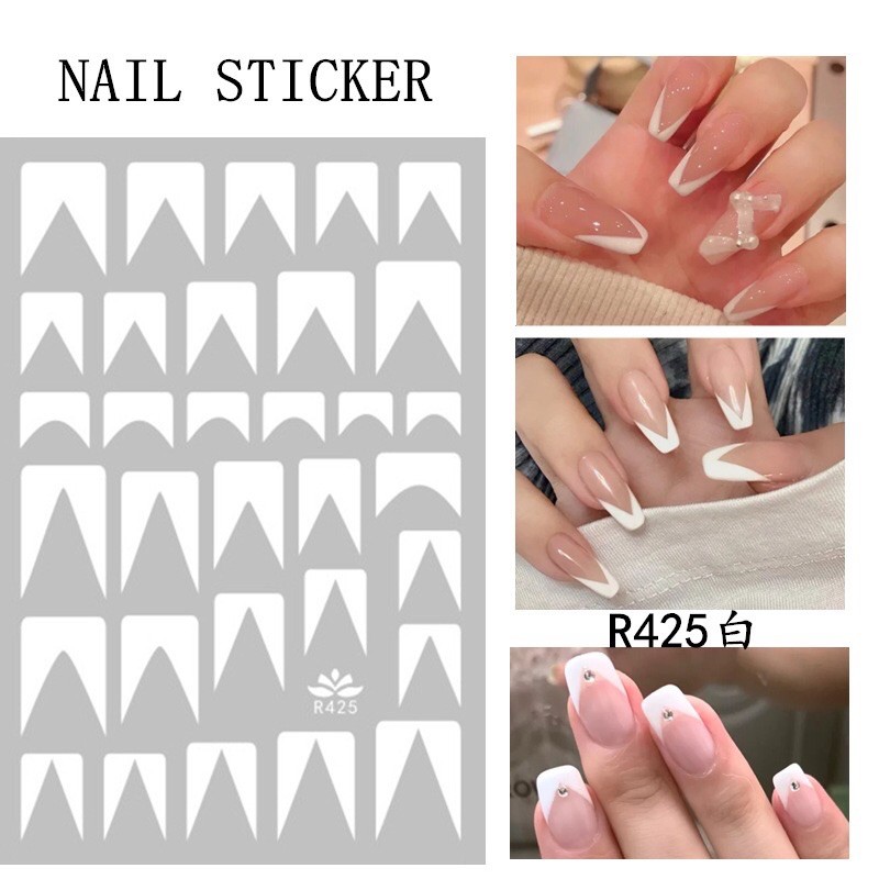 sticker dán móng tay nail mẫu mới